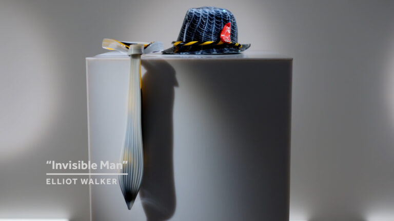Elliot Walker Blown Away Series Sculpture Image Invisible Man